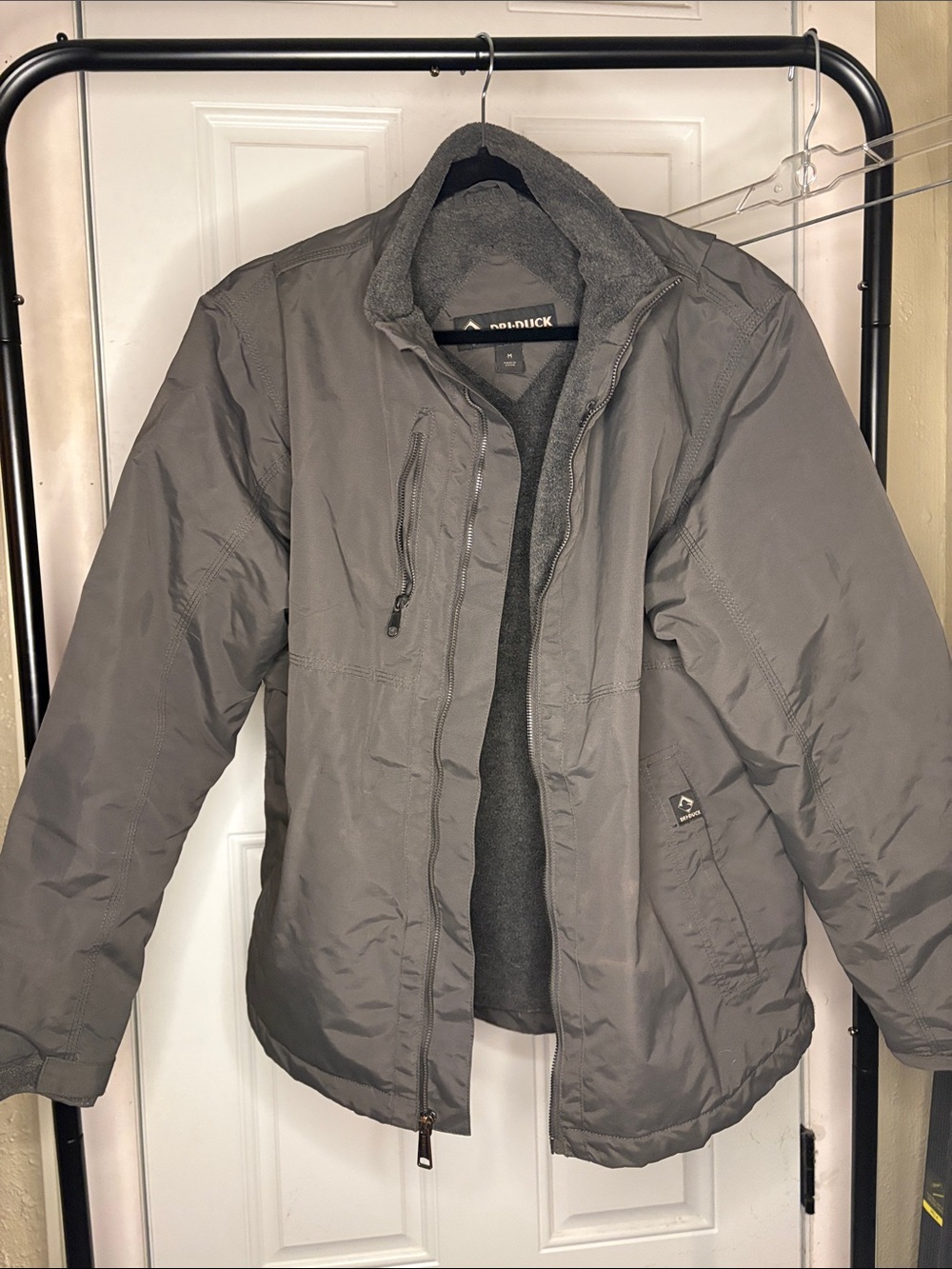 Dri Duck Men’s Gray Insulated Jacket
